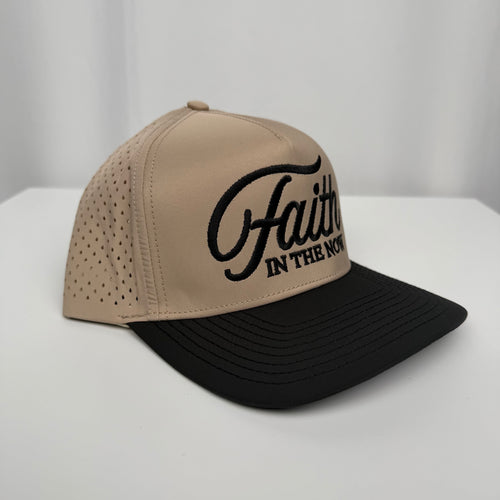 Faith in the Now Hat - Khaki/Black