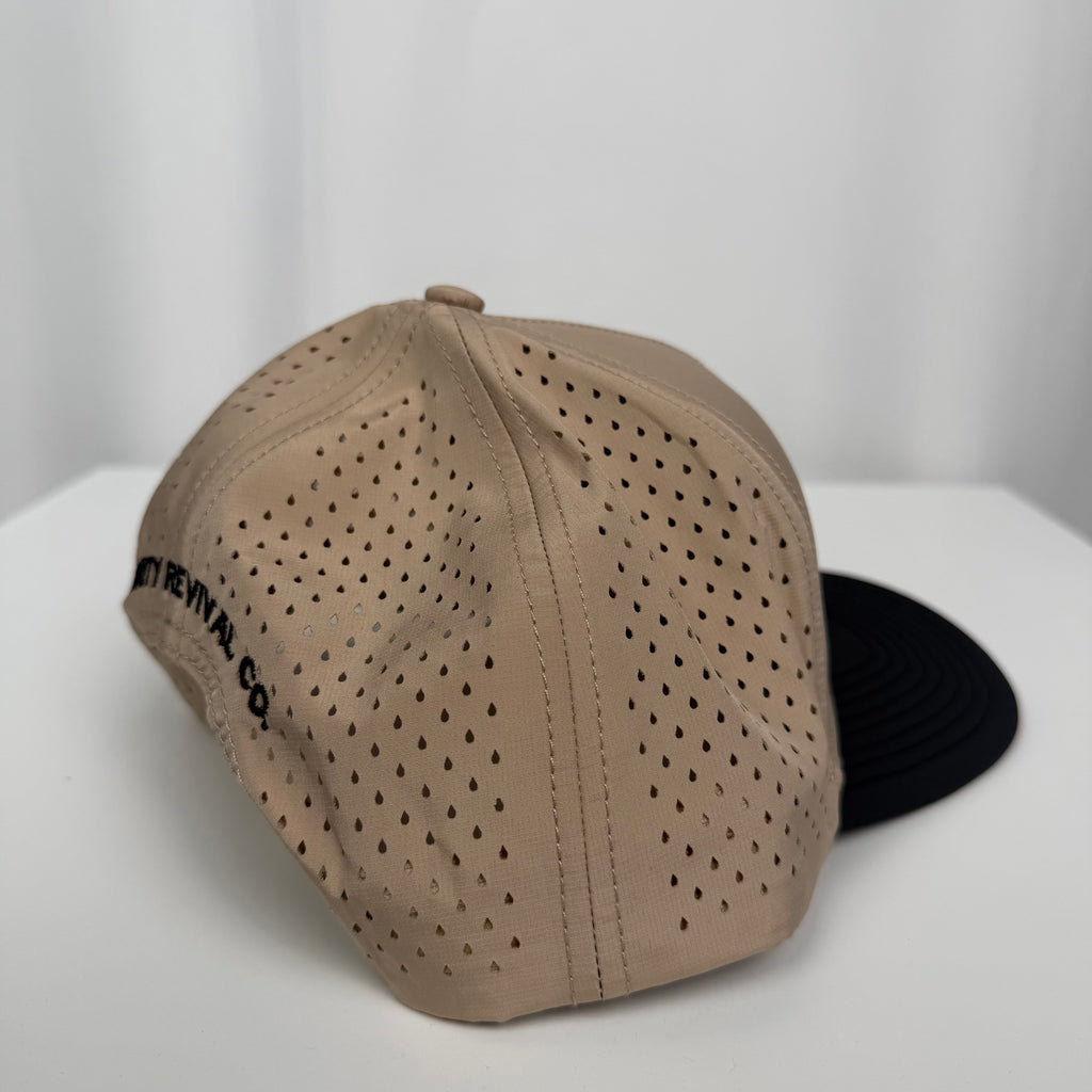 Faith in the Now Hat - Khaki/Black