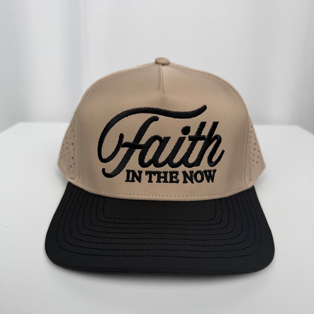 Faith in the Now Hat - Khaki/Black